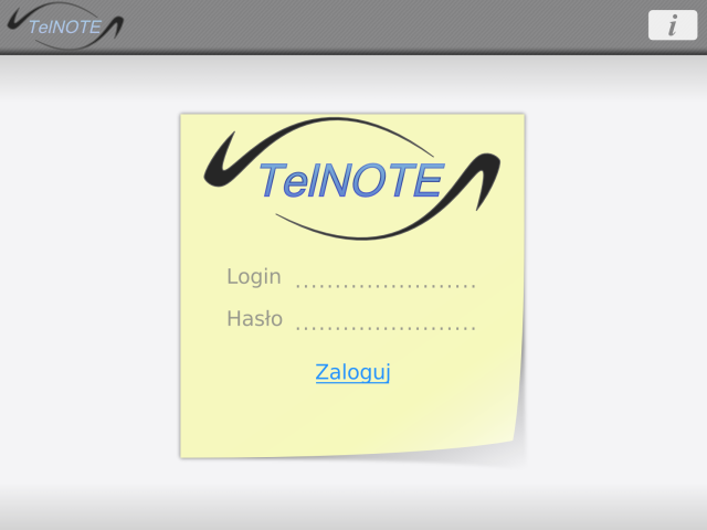 Opis systemu TelNOTE firmy TEL-STER Sp. z o.o.